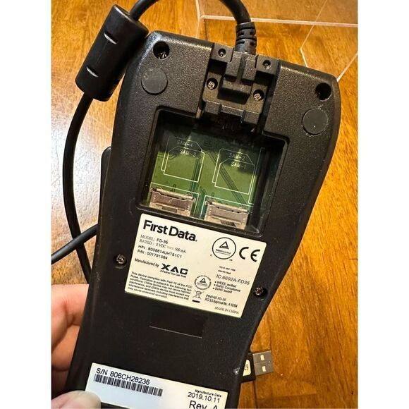 First Data FD35 PIN pad EMV ApplePay FD130 DUO FD130 FD100Ti USB Card Reader - Picture 9 of 10